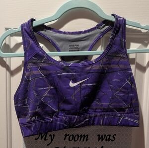 Purple Nike Sports Bra